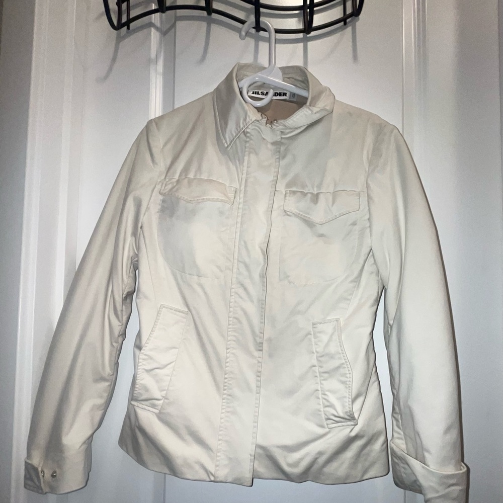 Jil Sander Women's Utility Jacket off white